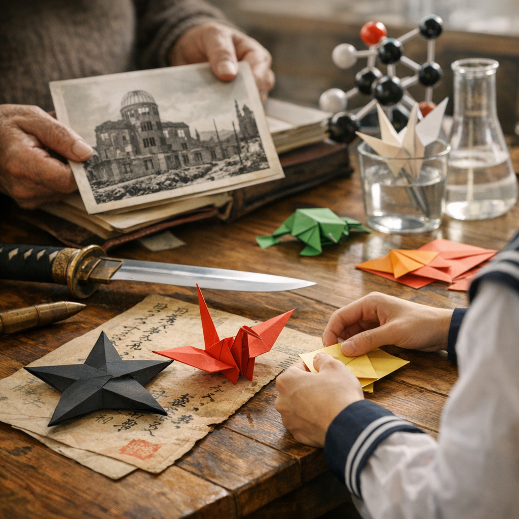 Ce que l'origami japonais raconte vraiment : mémoire, école, science et usages contemporains