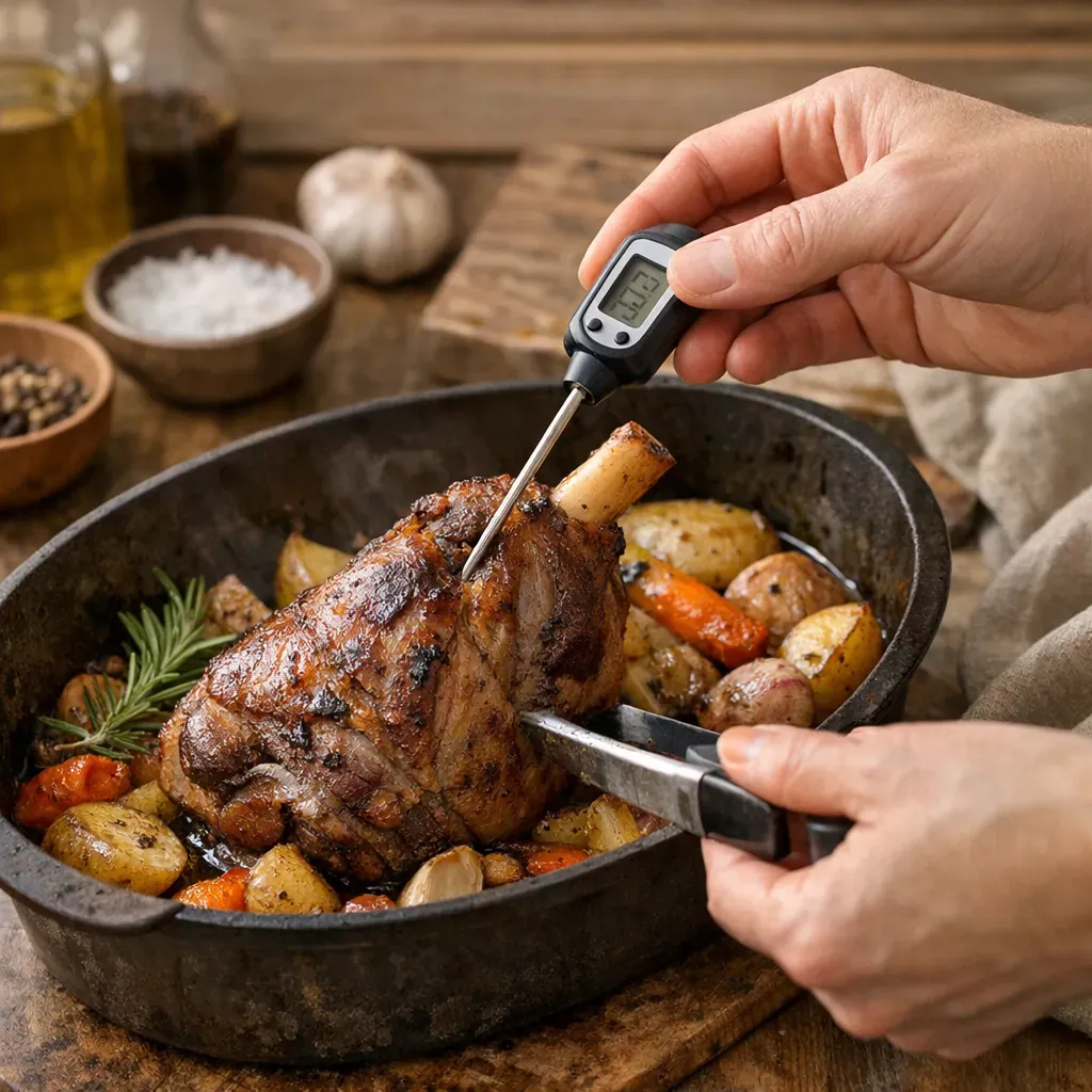 Comment savoir si une souris d’agneau est cuite ?