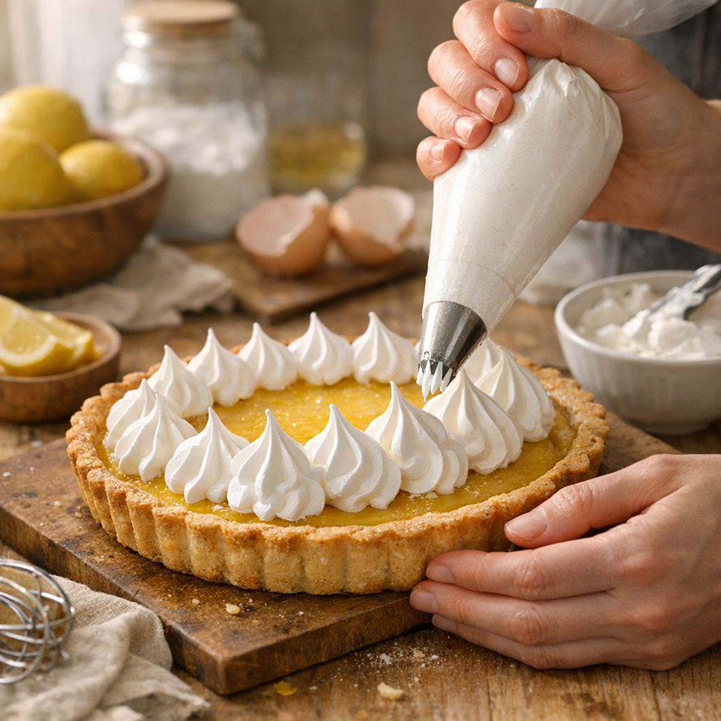 Comment faire tenir la meringue sur une tarte au citron ?